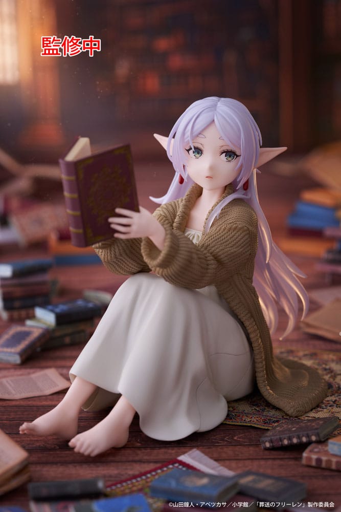 Frieren: Beyond Journey's End PVC Statue Desktop Cute Figure Frieren Roomwear Ver.