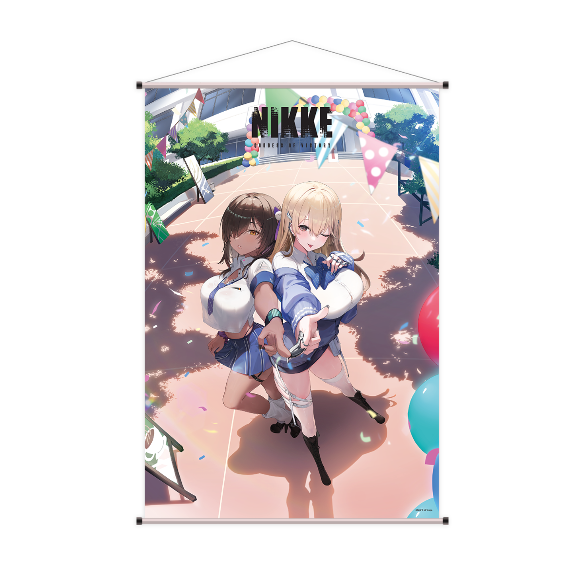(Vorbestellung) NIKKE: Goddess of Victory - Naga & Tia - Wallscroll