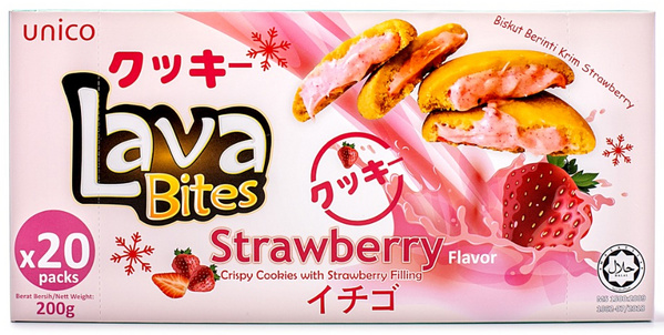 Lava Bites Erdbeere