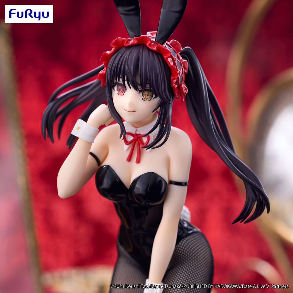 Date A Live V BiCute Bunnies PVC Statue Kurumi Tokisaki Black Color Ver. 